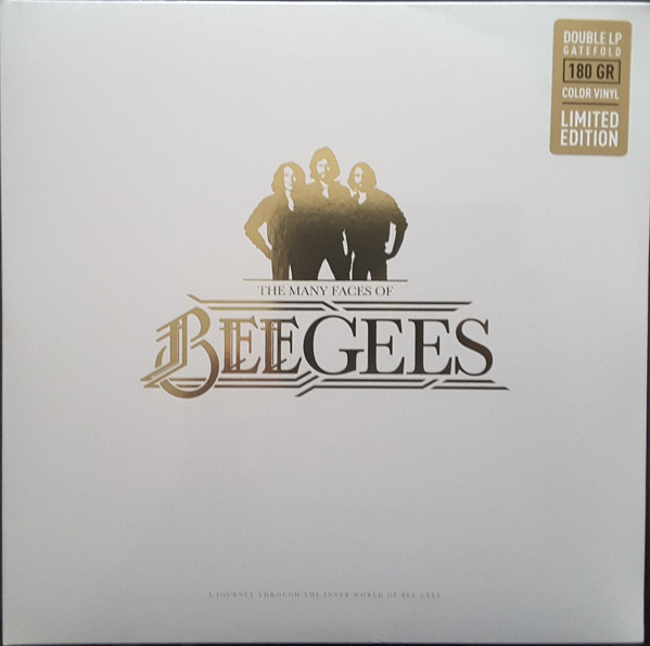 BEE GEES - THE MANY FACES OF - GOLD VINYL
